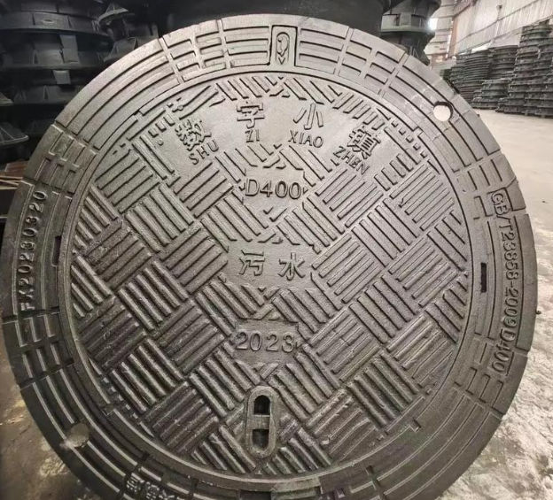 芷江球墨铸铁防沉降井盖展示